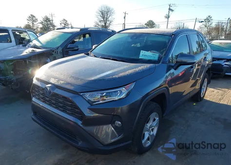 2021 Toyota Rav4 Hybrid Xle from USA, damaged, VIN 4T3RWRFV2MU039767